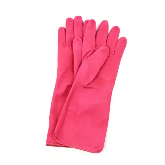 long dishwashing gloves