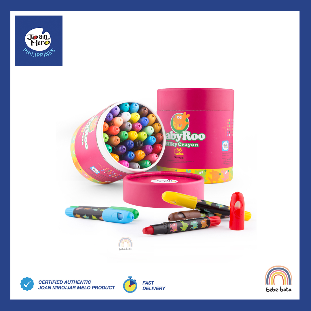 Joan Miro Silky Crayons 36 Colors Bebe Bata Lazada Ph