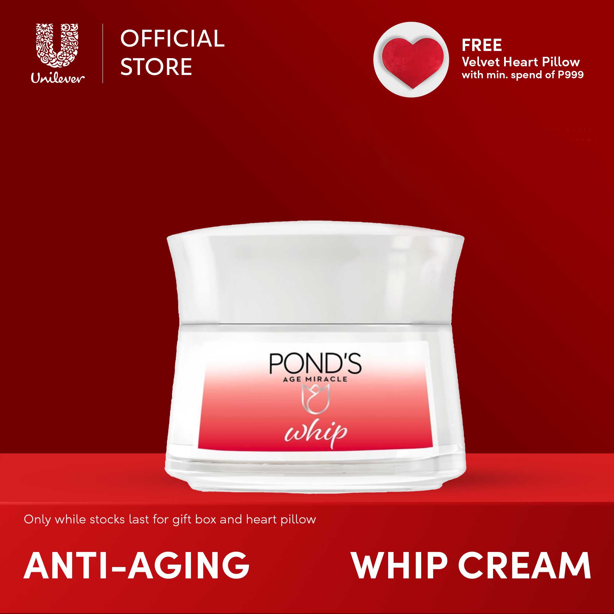 ponds whip cream age miracle