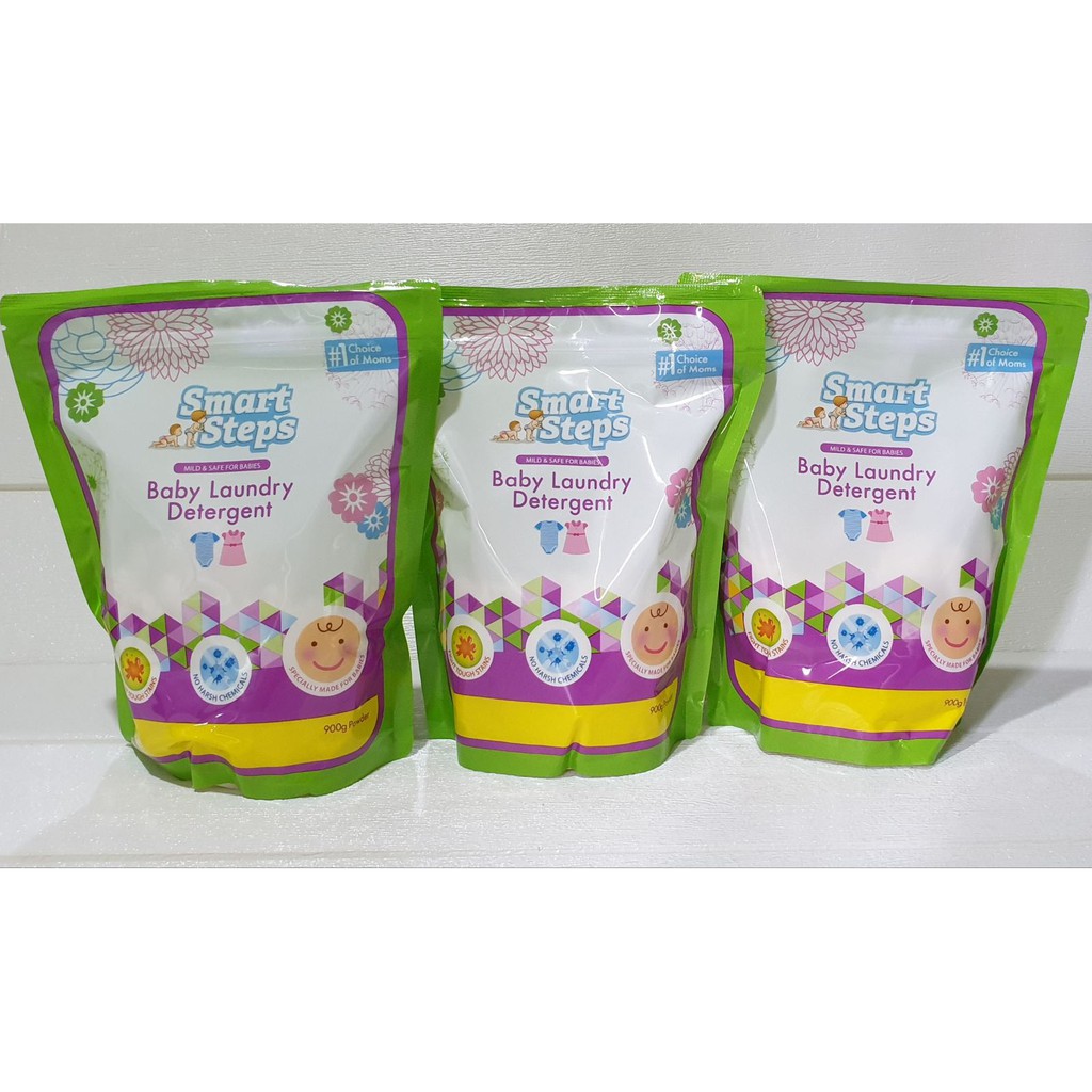 Smart Steps Baby Laundry Detergent 900g, (Pack of 3) Lazada PH