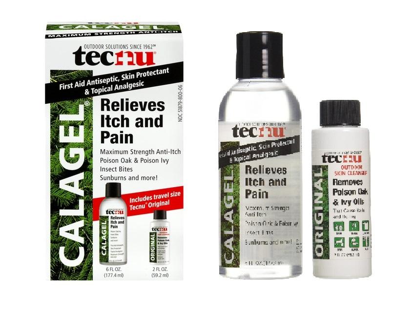 Tecnu First Aid Antiseptic, Skin Protectant & Topical Analgesic Calagel, 2 Count (Calagel 6 fl