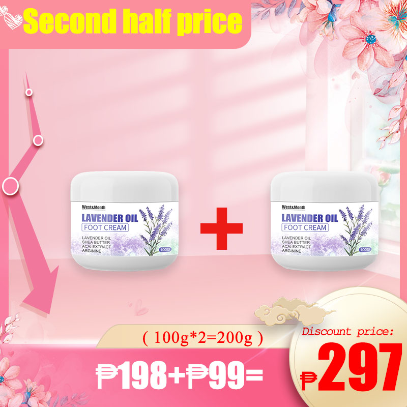 Lavender Oil Foot Cream Cracked Heel Remover Hand Cream Moisturizer For