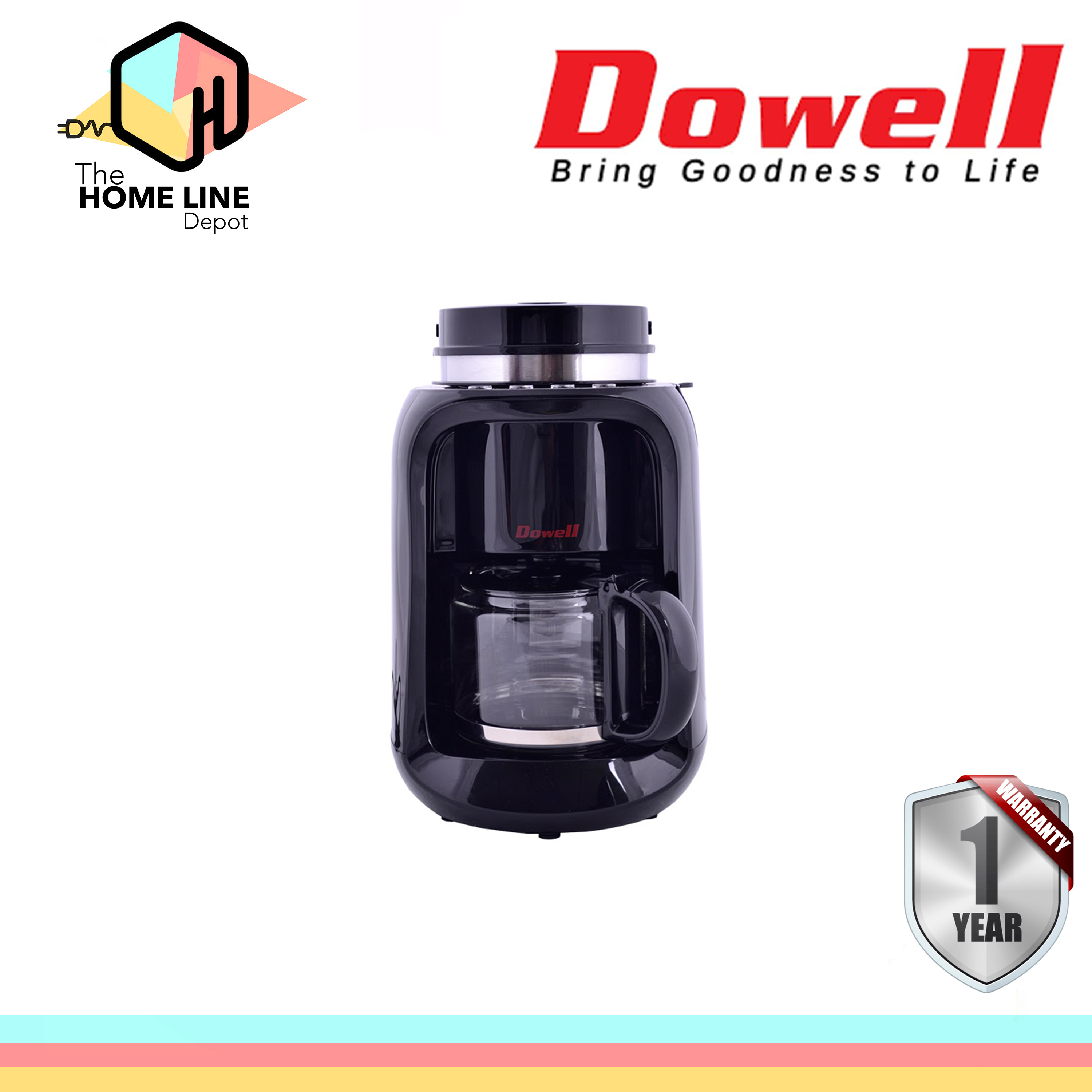 Dowell 2in1 (Grind and Brew) Coffee Maker CM2080G Lazada PH