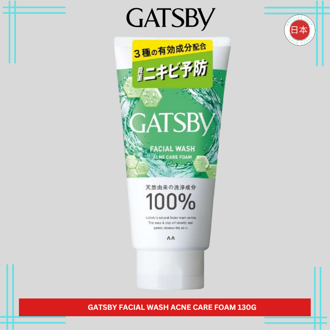 GATSBY Facial Wash Acne Care Foam Men Japan 130g Lazada PH
