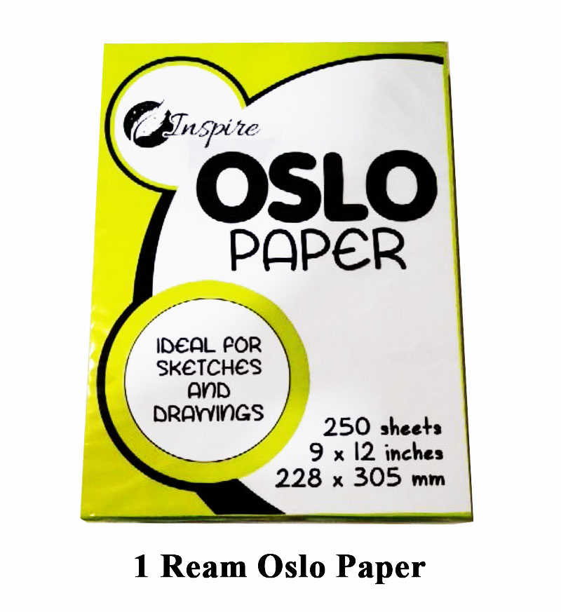 1 Ream Oslo Paper 100gsm (9" X 12") 250 Sheets Lazada PH