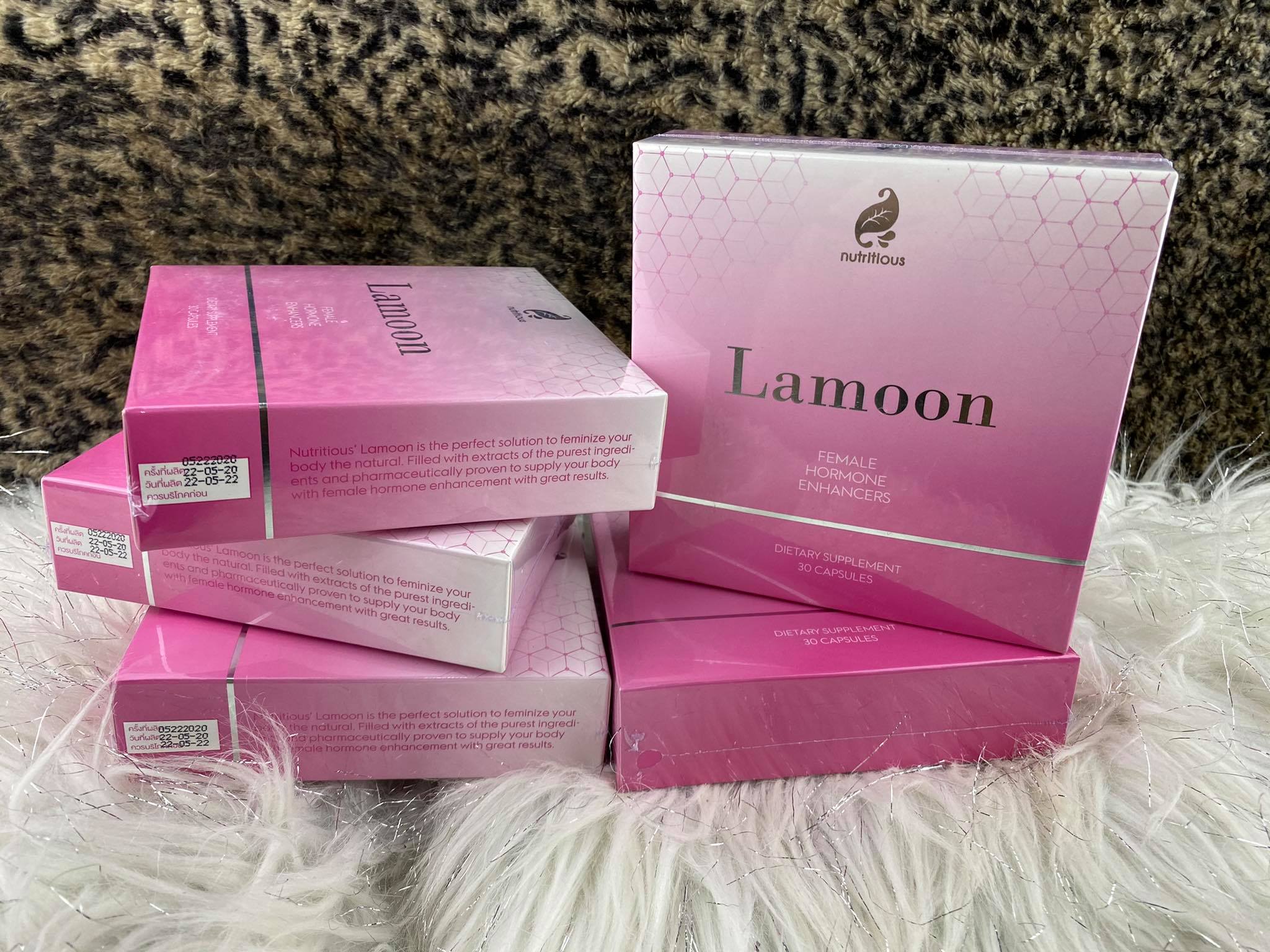 Buy 5 Take 5 Lamoon Pink For Ladies Female Hormone Enhancer Same Like ...