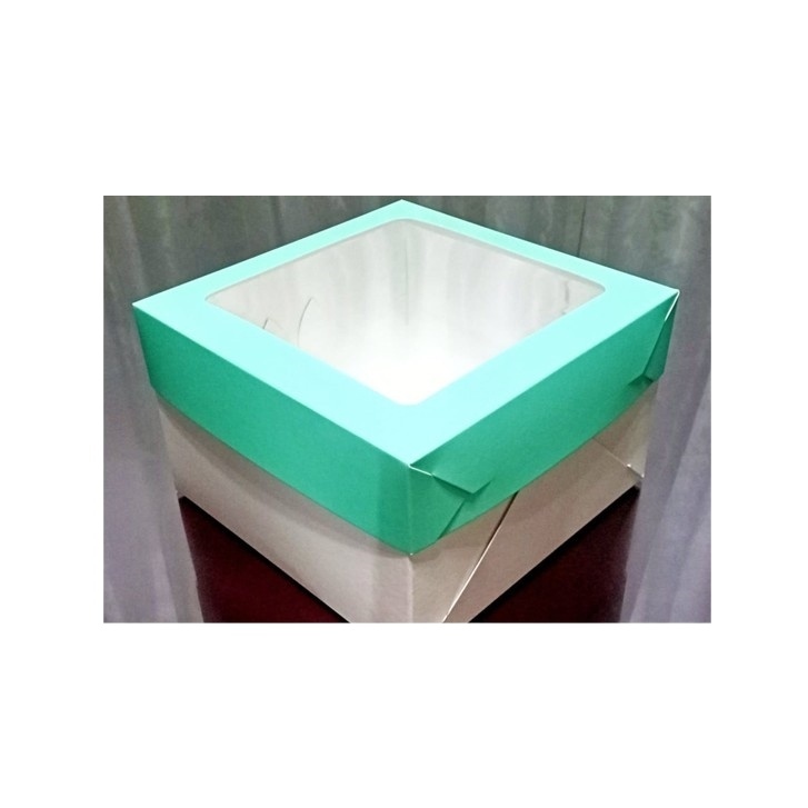Cake Box 9x9x5 with Window (20 sets / order) Lazada PH