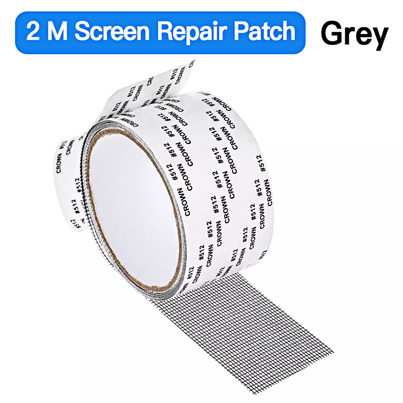 U HOME Window Screen Repair Kit Door Window Patch Tape Strong Adhesive