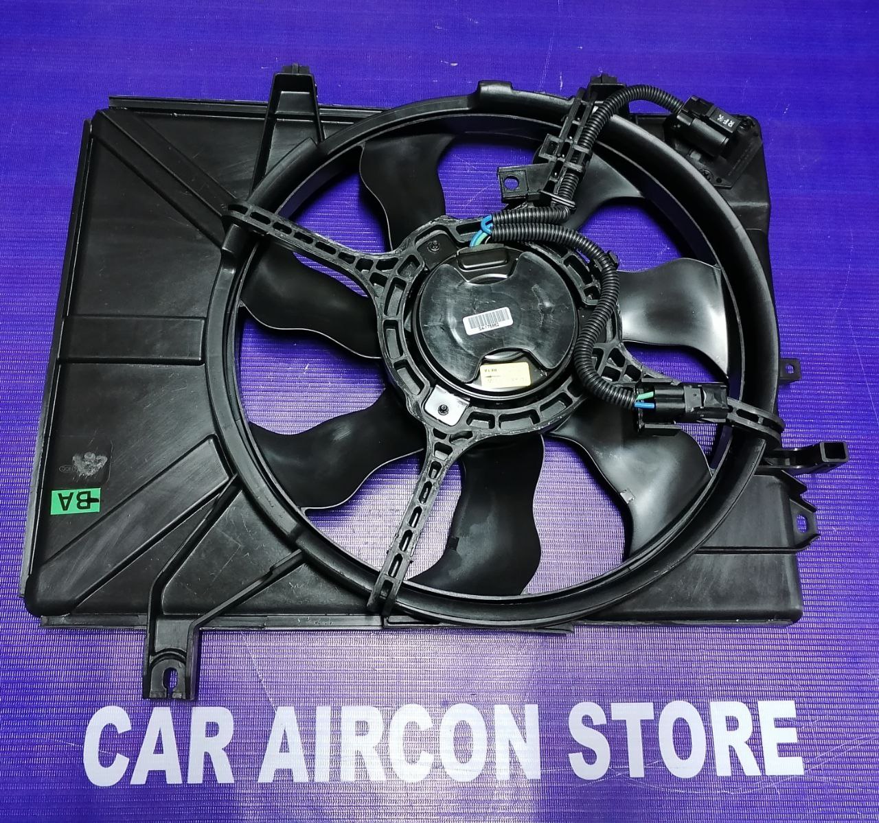 HYUNDAI GETZ radiator fan motor assembly HANON ORIGINAL (253801C160