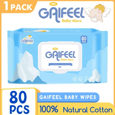 GAIFEEL Clean Care Baby Wipes 80pcs x 1 packs