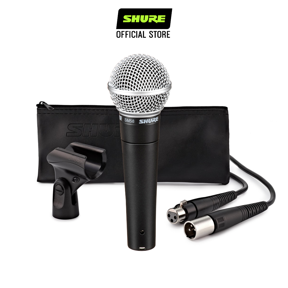 SHURE SM58 CN (with XLR Cable) Industry Standard Dynamic Vocal