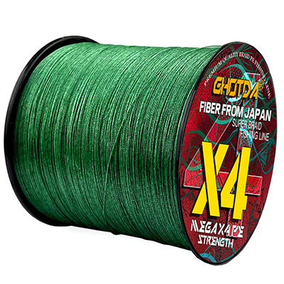 XX】Ghotda 4Strands Braided Good Strong Fishing Line Multifilament