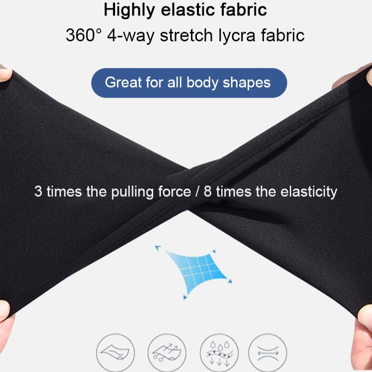 jiketai Highly elastic body shaping leggings Tummy Control Soft