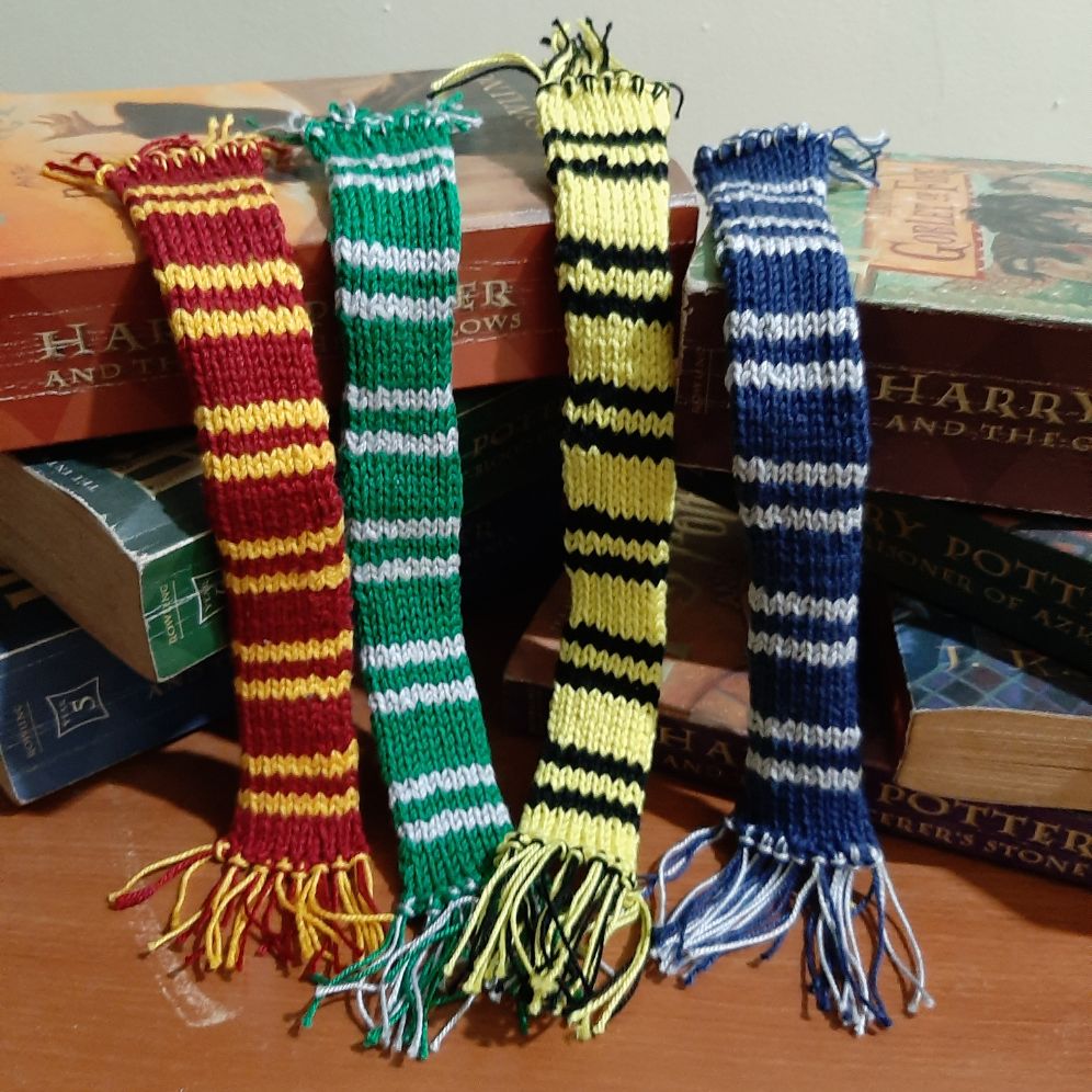 Knitted Harry Potter Scarf Inspired Bookmark | Lazada PH