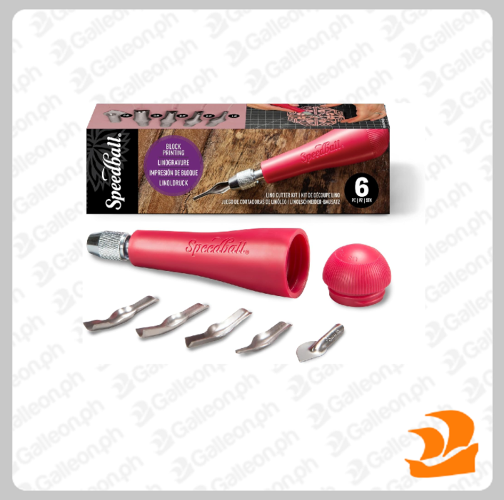 Speedball Linoleum Cutter Kit Assortment 1 Linocut Carving Tools for