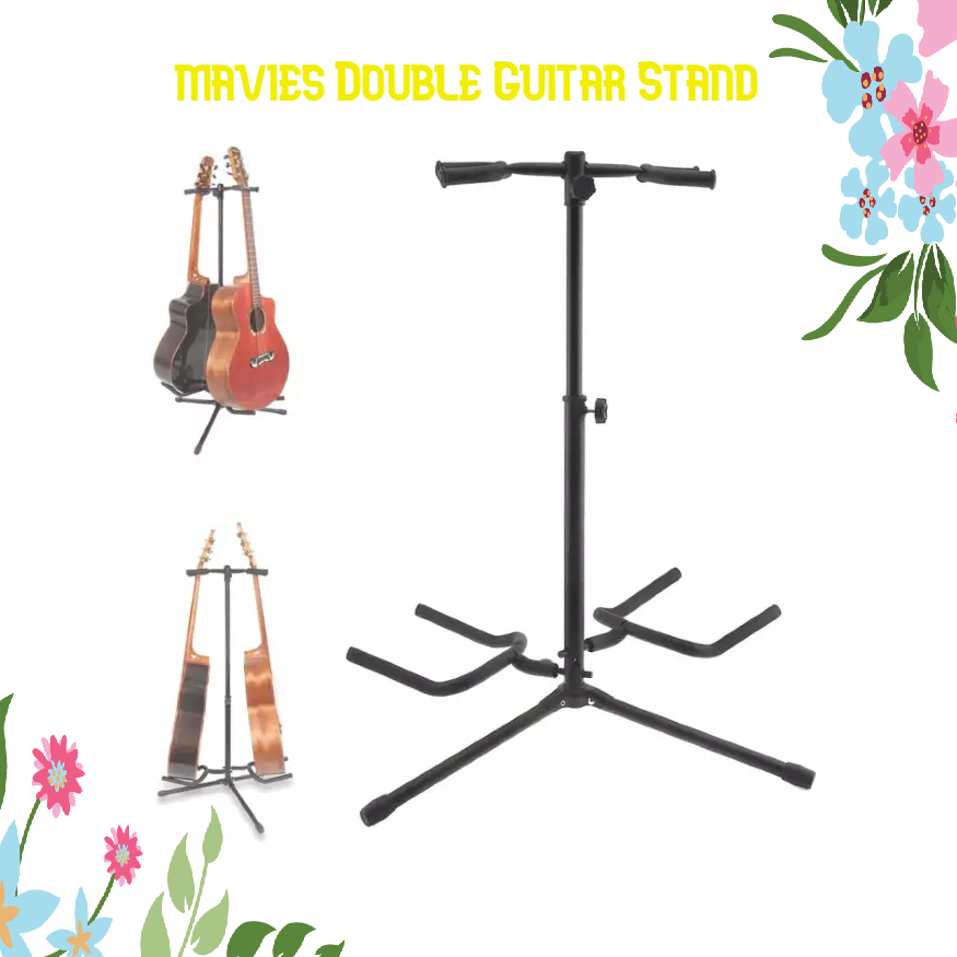 Mavies Double Holders Guitar Stand Lazada PH