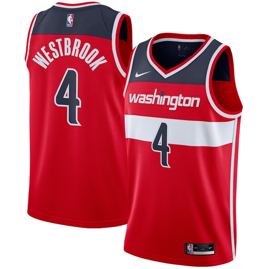 Women's Washington Wizards Russell Westbrook Fanatics Branded Red 2020/21  Fast Break Tank Jersey - Icon Edition