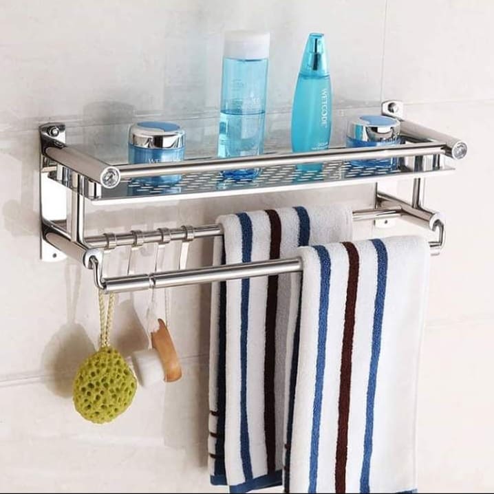 towel storage shelf