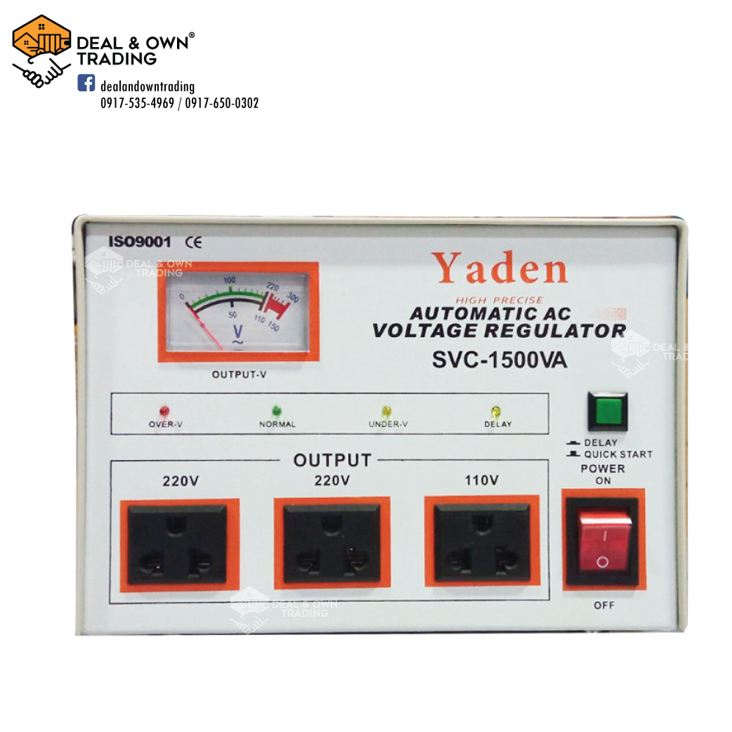 Yaden AVR-1500W 1500W AVR | Lazada PH