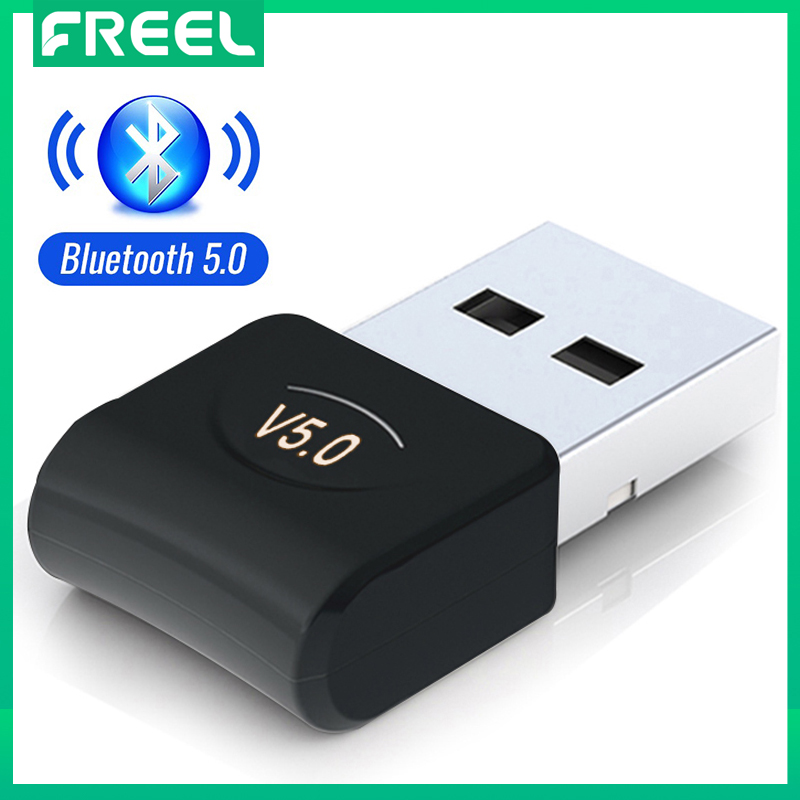 Freel Usb Bluetooth V5.0 Dongle Adapter Mini Wireless Bluetooth Audio 