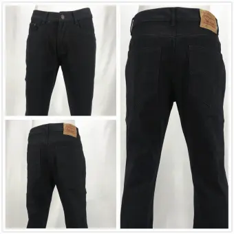 black cut jeans mens