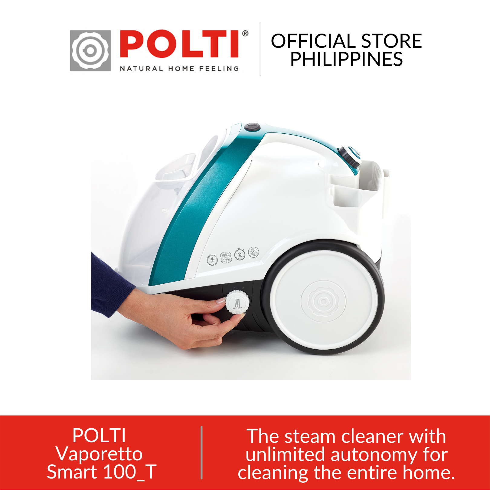 VACUUM CLEANERS: POLTI Vaporetto Smart 100_T