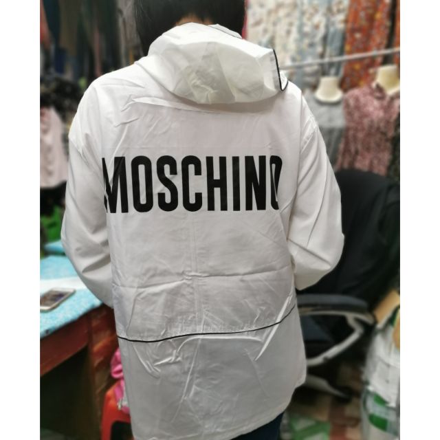 moschino windbreaker jacket