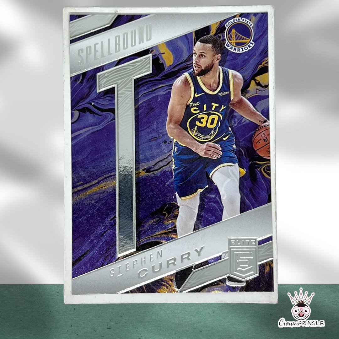 2021-22 Donruss Elite Spellbound Stephen Steph Curry card