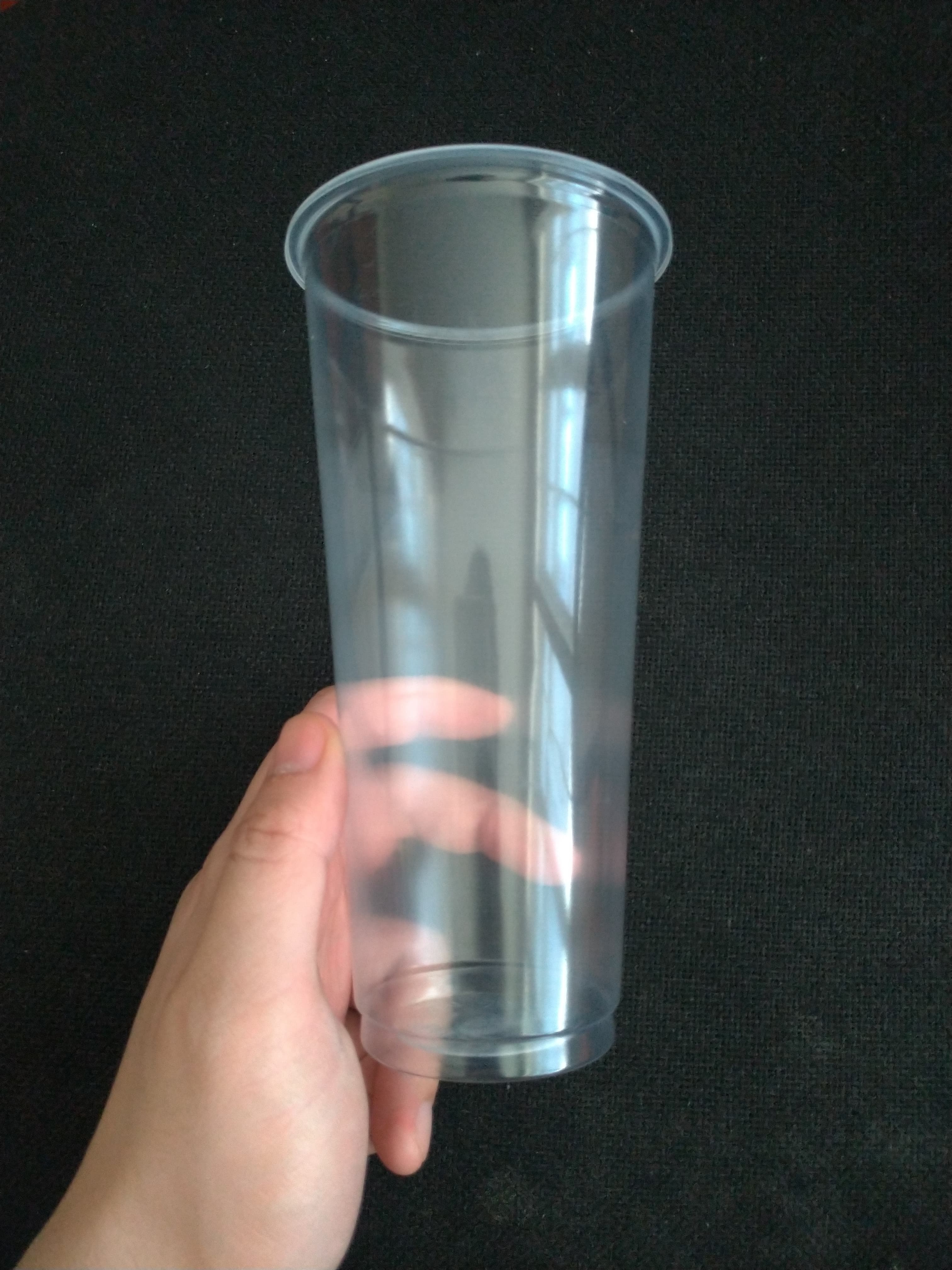 Plastic Cups / Milk Tea Cups - Slim Cups 22 oz 90mm (50 pcs) CUPS only No  LID