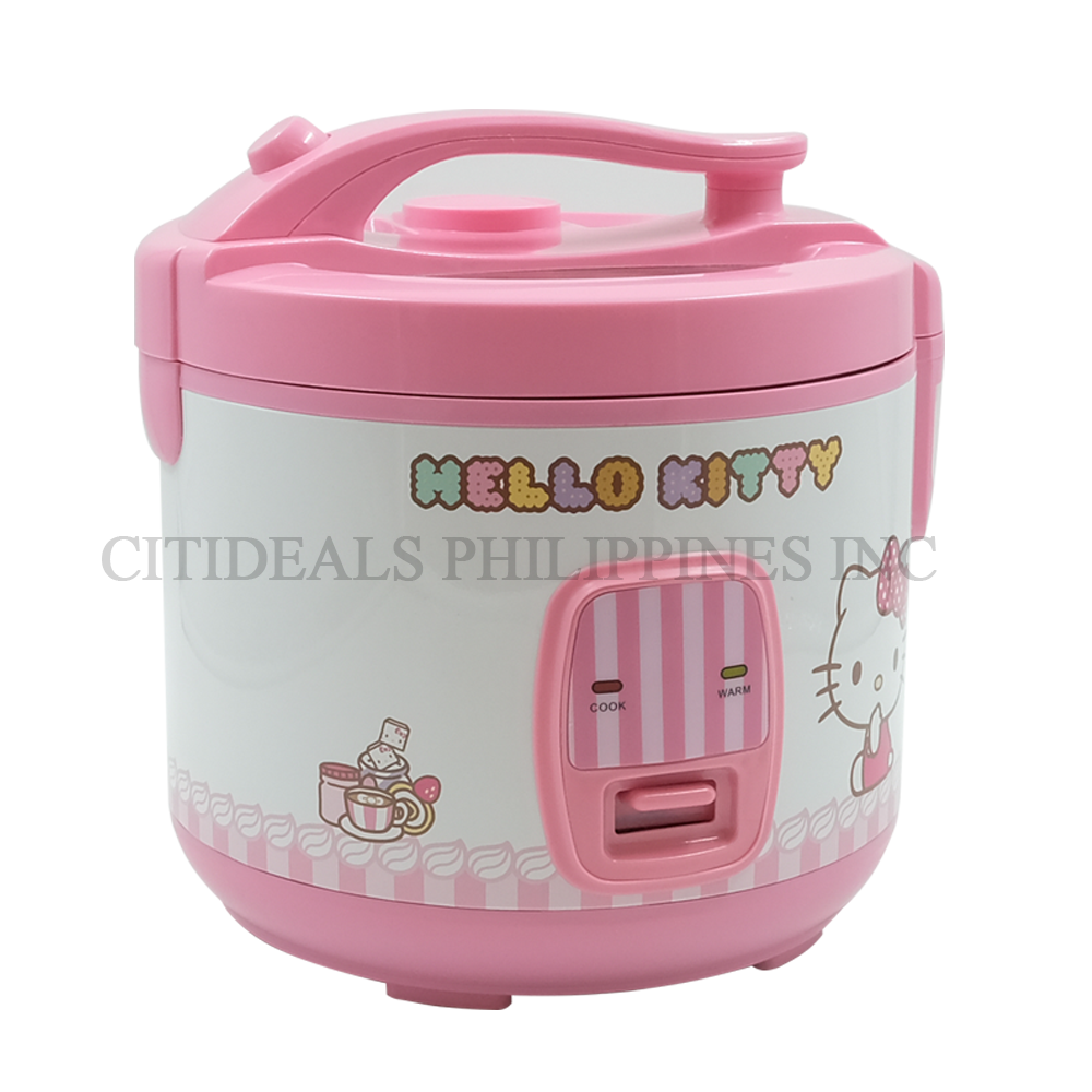 I love my new rice cooker! #ricecooker #makingrice #hellokitty