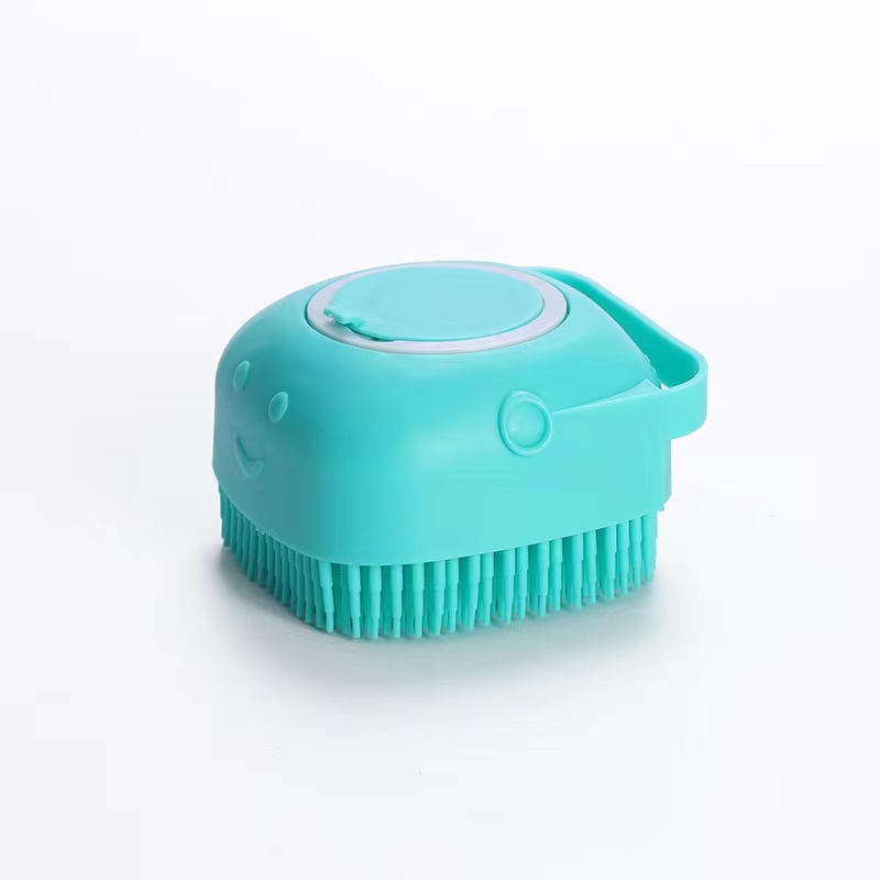 Pet Shower Brush Brush Shampoo Dispenser for Dog Hair Brush for Bath