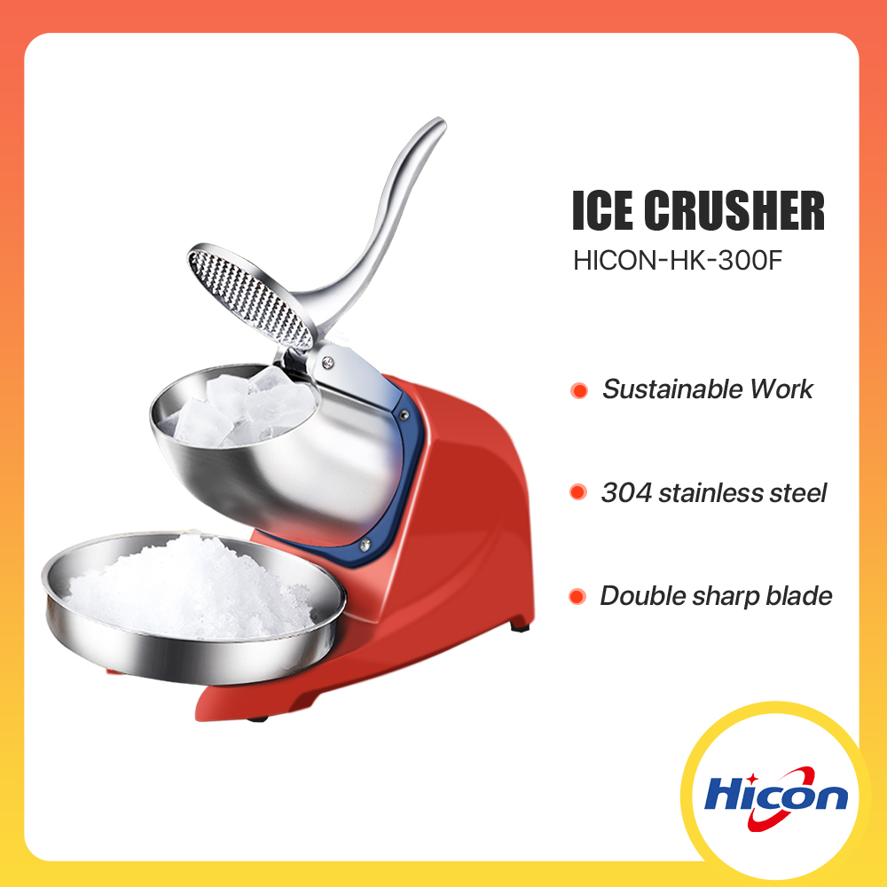 Hicon Ice Crusher Machine Commercial High Power Ice Crusher Ice Shaver