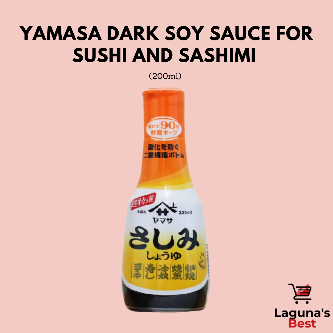 Yamasa Dark Soy Sauce for Sushi and Sashimi (200ml) Lazada PH