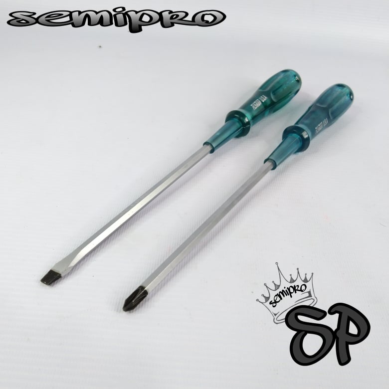 Flyman Screwdriver Set Flat and Phillips Head 8" Long Lazada PH