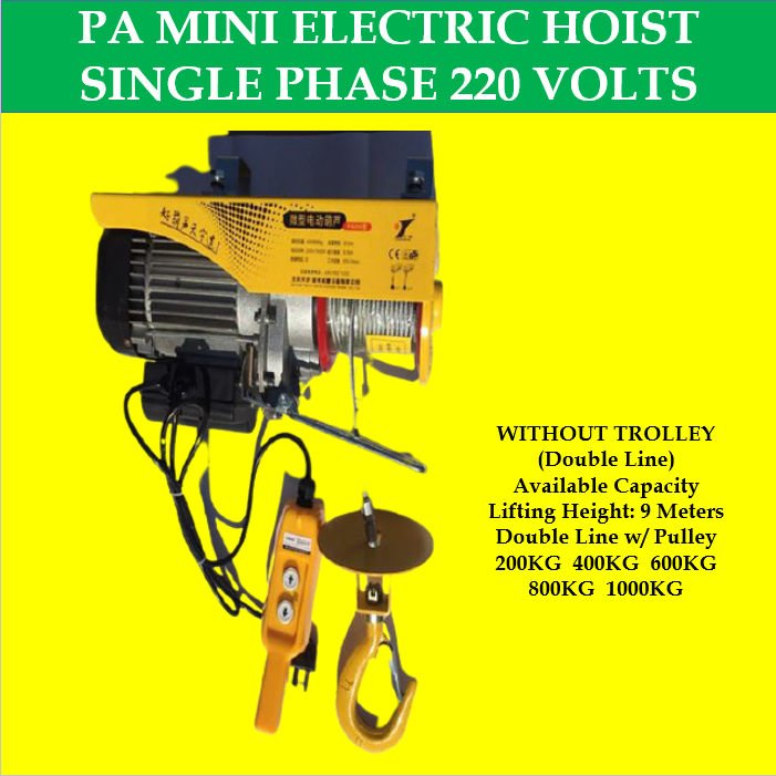 MAGO Electric Hoist PA4001000 Electric Winch Lifting Engine Crane with