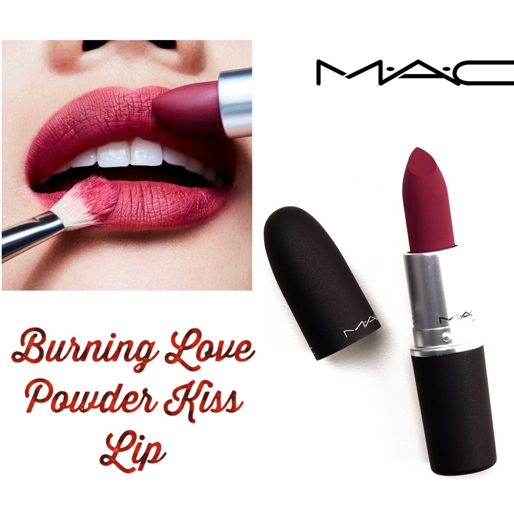 mac burning love lipstick