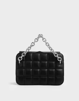 chain quilted shoulder bag