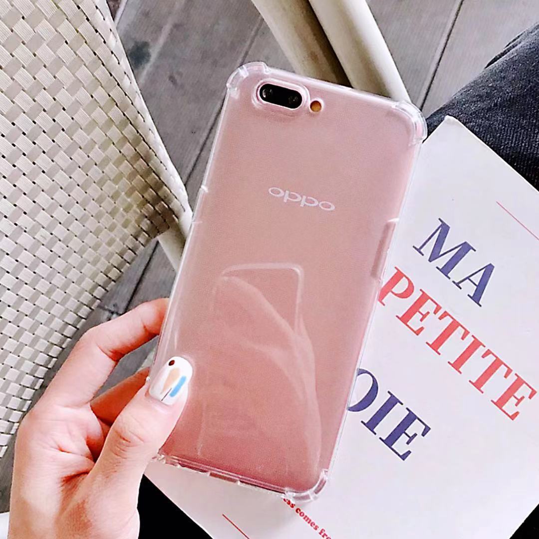 Clear Protection Case For Oppo A12 A15 A15s A12e A3s A5s A52 A92 A53 2020 A39 A37 A57 A71 A83 F11 Pro F11pro A5 A9 2020 A7 F3 Plus F3plus F5 Youth