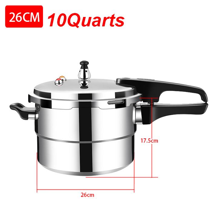 Pressure Cooker 3Q/4Q/6Q/8Q/10Q Stainless Steel Pressure Cooker Explosion Proof Pressure Cooker