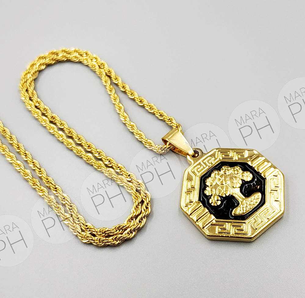 Life Medal Pendant Necklace Gift 
