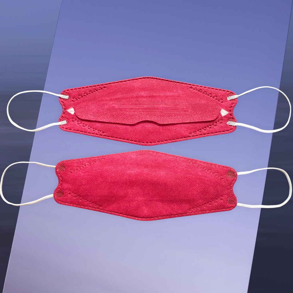 KF94 Colored Nanomask Nanofiber Filter Korea Face Mask KF94 BLACK PINK