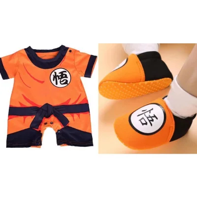 ◘❍⊕ Goku Dragon Ball Z Overall Costume For Baby