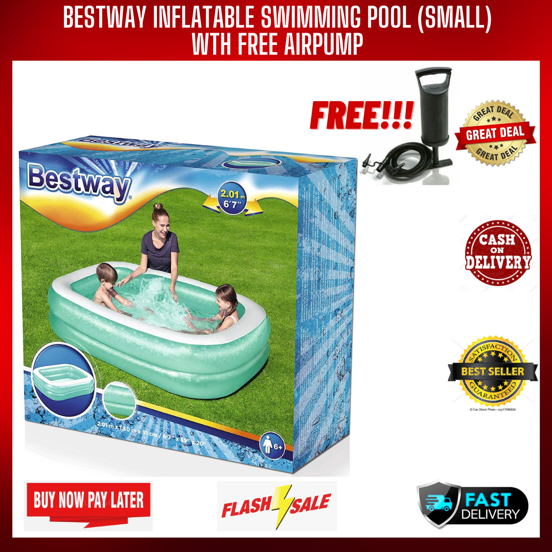 Bestway Bestway 10ft Quick Up Family Outdoor Swimming Pool with Pump & Cover FREE DEL 