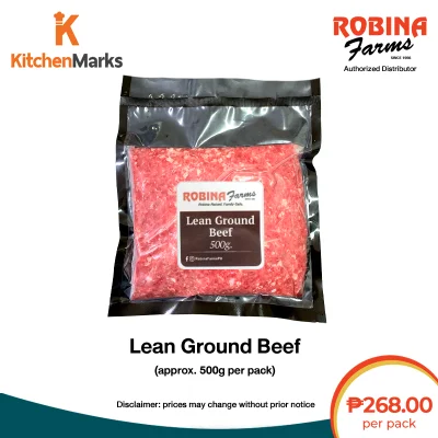Robina Farms Lean Ground Beef 500g