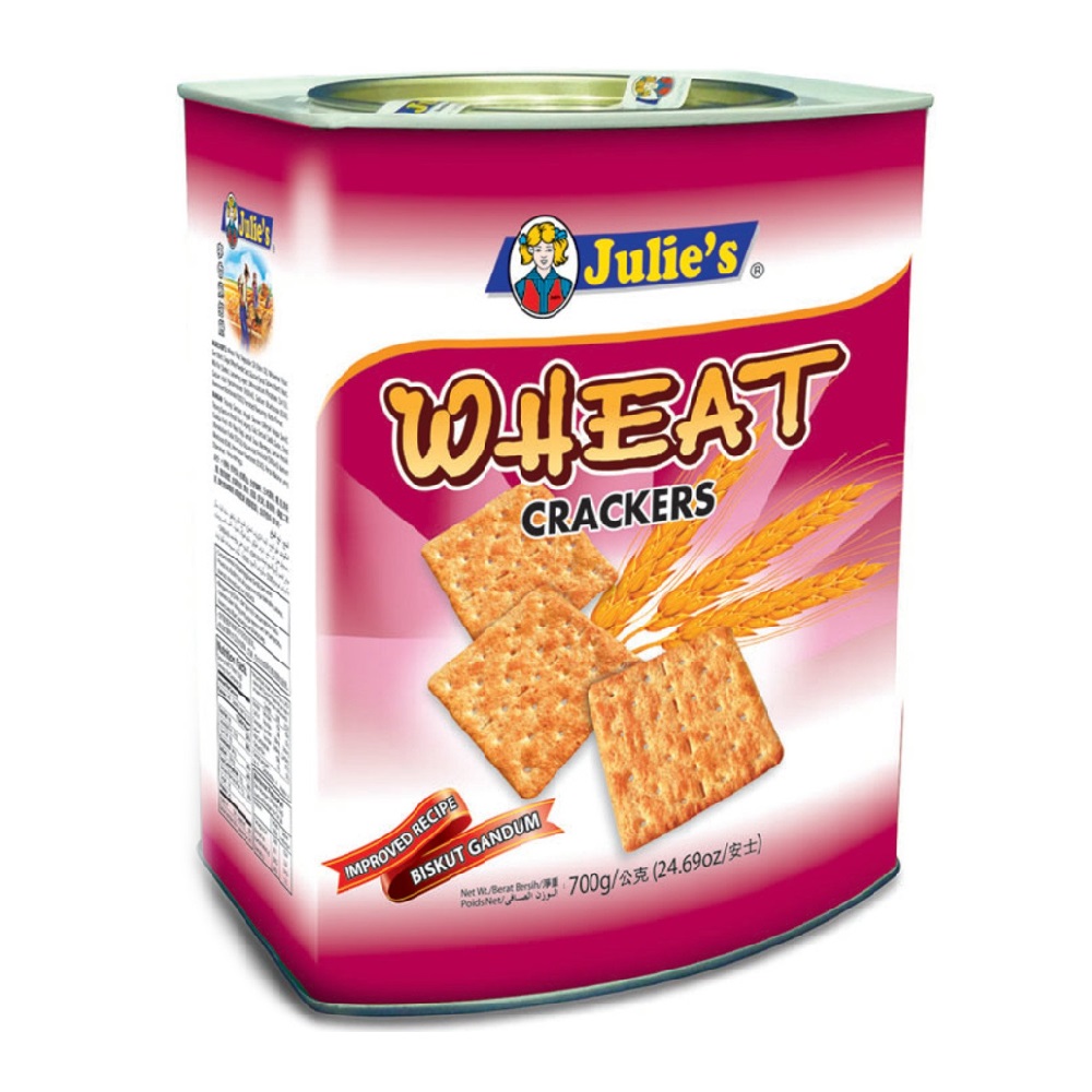 Julie's Wheat Crackers in Tin 700g Lazada PH