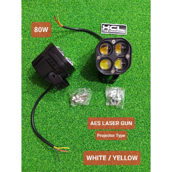 Laser gun PROJECTOR TYPE AES 80W WHITE / YELLOW Lazada PH