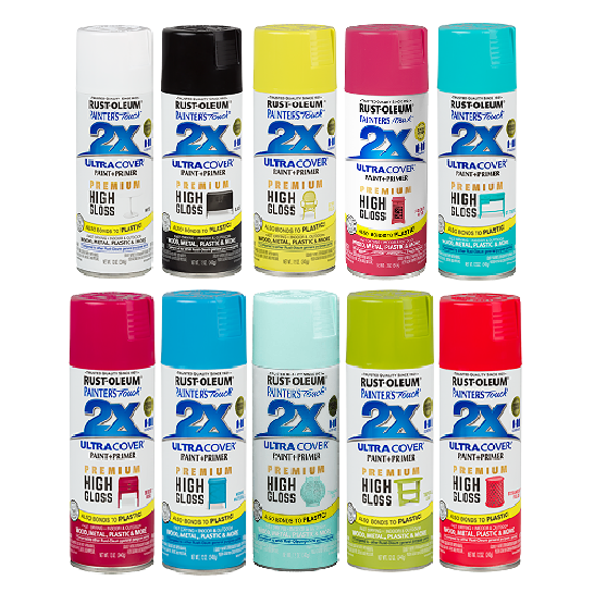Rust Oleum Painter S Touch 2x Ultra Cover High Gloss Spray Paint 12oz Lazada Ph - Rust Oleum Galaxy Blue Color Shift Spray Paint 11oz