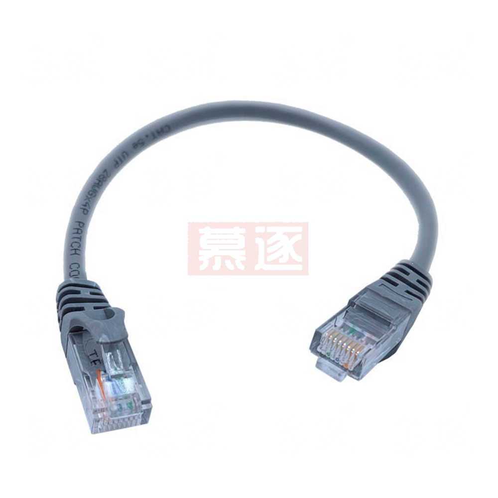 gray 10CM CAT5 CAT5e CAT6e UTP Network Cable Male to Male RJ45