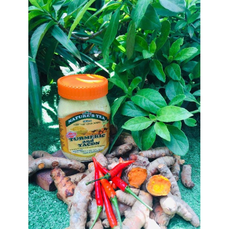 Nature's Tea 18 in 1 (Turmeric and Yacon) Pure and Fresh Herbal Tea