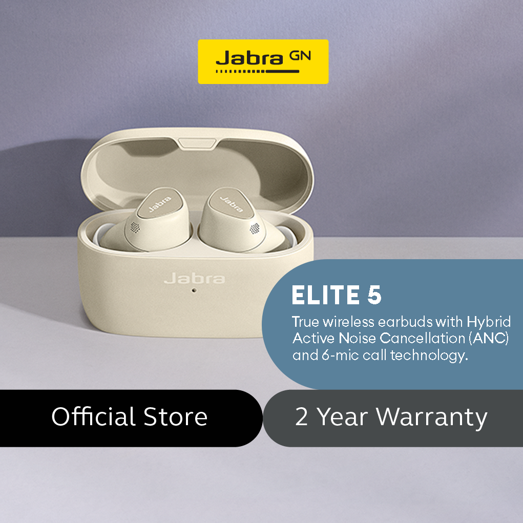 Jabra Elite 5, APAC Pack, Gold Beige - Urban Gadgets PH